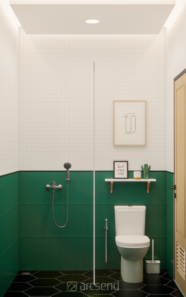 Outside Bathroom A